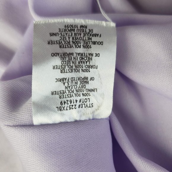 Avery G Off Shoulder Crepe Evening Gown Prom - Picture 7 of 7